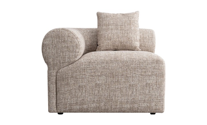 Диван Лугано одноместная секция с подлокотником левая