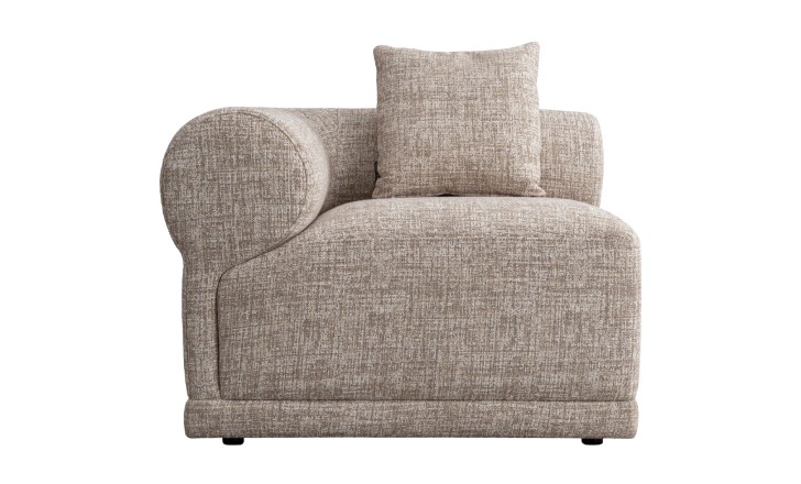 Диван Лугано одноместная секция с подлокотником левая