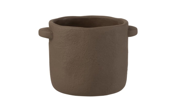 Кашпо Gustave Dark Brown 17 см