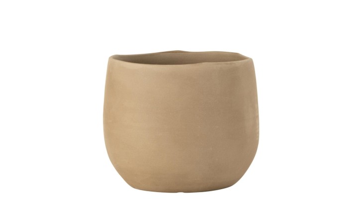 Кашпо Sculpt Beige L