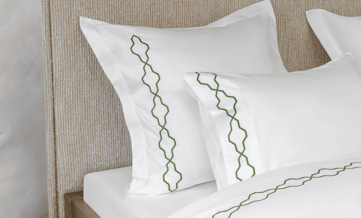 Наволочки квадратные Embrace, цвет Olive Green