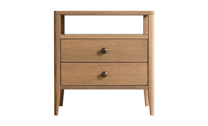 Прикроватная тумба с двумя ящиками Ecru