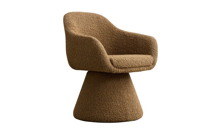 Стул обеденный крутящийся Дзен 62,5*60,5*77,5 (ткань H25310-4A)