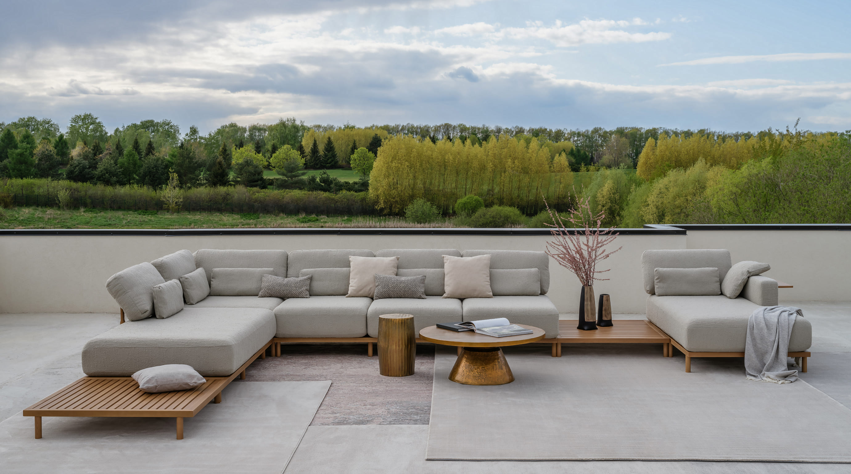 Пример использования «коллажа» из ковров 